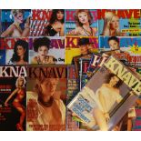 Selection of Adult 1980's Knave Magazines - condition mixed F/G. (#88)