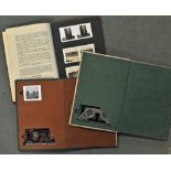 Collection of German pre and WWII Stereoview books produced by Raumbild Verlag, Berlin high