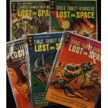 Comic Books - Gold Key Space Family Robinson Lost in Space includes December, June, October,