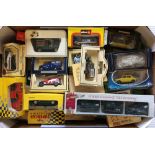 Mixed Quantity of Diecast Toys including cars and vans by Lledo, Days Gone, Burago, Solido, Royal