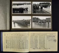 Documents and flugbuch (flight book) belonging to Karl Franz, Luftwaffe Unteroffizier, who flew with