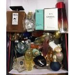 Quantity of Various Perfumes including Avon, Givenchy, Blue Grass, Chanel, Lagerfeld Sun Moon