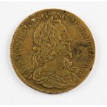 English Civil War Medallion 1643 - Obverse; King Charles I. Reverse; Sword and Olive branch with