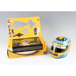Renault F1 Team Battery operated Toy Racing Car comes with watch type radio control appears unopened