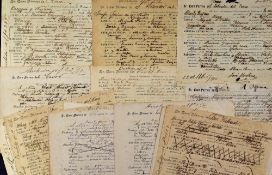 Selection of c.1890s-1900 Baptismal Documents - content relates to children of Tobacconists [