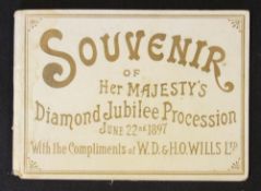 1897 Souvenir of Her Majesty's Diamond Jubilee Procession - date June 22nd with compliments of W. D.