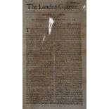 The London Gazette 1693 - containing Highwaymen on Bagshot Heath and shipping news from Pembroke,