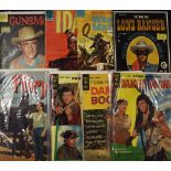 Mixed Comic Book/Story Selection to include Gold Key The Lone Ranger, Daniel Boone (x3), Dell Fury