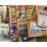 Quantity of Magazines and Newspapers c.1950's / 1960's including Reveille, Picture Post, John