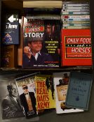 Assorted Only Fools and Horses and Dad's Army Memorabilia including books and DVDs, worth