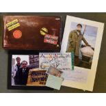 Autographs - Only Fools & Horses Signed Memorabilia includes David Jason Print, rare Lennard