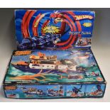 2x Boxed Children's Sets including Hot Wheels Serpent Cyclone track set and Micro Mega Blocks