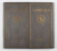 Crawfords Biscuits & Chocolates. Desk Writing Set & Blotter For 1939 - In three sections; The left