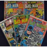 American Comics - Superman DC Publications Batman all Giant 80 page issues includes Nos. 187, 193,