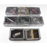 Eight Boxed Diecast Renault Cars mostly by Eligor with one by Norev including Avantime, Megane,
