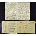 Luftwaffe air crew notes and three training flight books belonging to 'Gefreiter' or Aircraftman