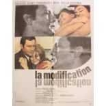 Mixed Selection of French Film Posters from 1970s-70s - varying sizes, some large, includes L'