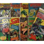 Mixed Comic Book Selection includes Undersea Agent No3, Jumbo Comics No73, The Shadow No3, No7,