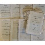 15x Pamphlets 1813-1824 on a variety of subjects printed in London, includes The Collection of