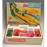 Triang 'You Steer' Scalextric Set - conversion Set YS200 includes two cars, controllers, and