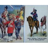 WWI Sikh Soldier Recruitment Postcard 2x First World War military postcards of an Indian cavalry