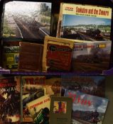 Box of Assorted Railway Books including On Cambrian Lines by Derek Huntriss, Walking at Week-Ends