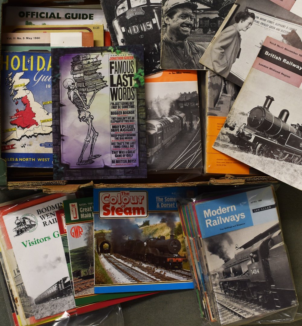 Quantity of Assorted Railway Magazines including Modern Railways, Railway Magazine, The Colour of