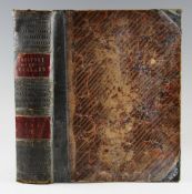 'The History of England' Book - 'by Hume and Smollett in two volumes with a continuation to the