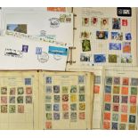 Assorted Stamps and First Day Covers - predominantly Great Britain, with USA, Europe, many laid