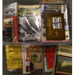 Selection of Railway Books and Magazines including Steam World, British Railways Illustrated, ABC