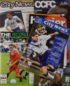 2003/04 Wolverhampton Wanderers away friendly Football Programmes to include Worcester City,