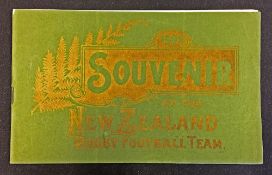 Scarce 1905 Souvenir of the New Zealand Rugby Football Team Tour to Australia and New Zealand