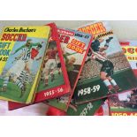 Selection of Charles Buchan's Football Annuals to include 1954/55 (the 1st issue), 1955/56, 1956/57,