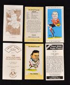 Rugby Trade Card Selection: 3x sets to incl Welsh Rugby Union "Great Welsh Rugby Players' issued