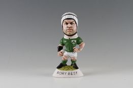 Rory Best, Ireland Rugby Grogg - 9" high figure 2017 figure, limited edition 60/111 after he