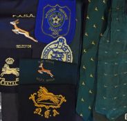 Selection of South African Pocket Blazer Badges to include Natal, England Amateur England