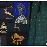 Selection of South African Pocket Blazer Badges to include Natal, England Amateur England