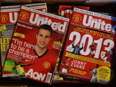 Manchester United "The official United magazine - inside United", full of player profiles/photos and