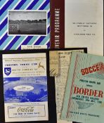 1958 Preston North End v South African XI Football Programme and Wallet dated 7 June together with a