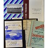 1958 Preston North End v South African XI Football Programme and Wallet dated 7 June together with a