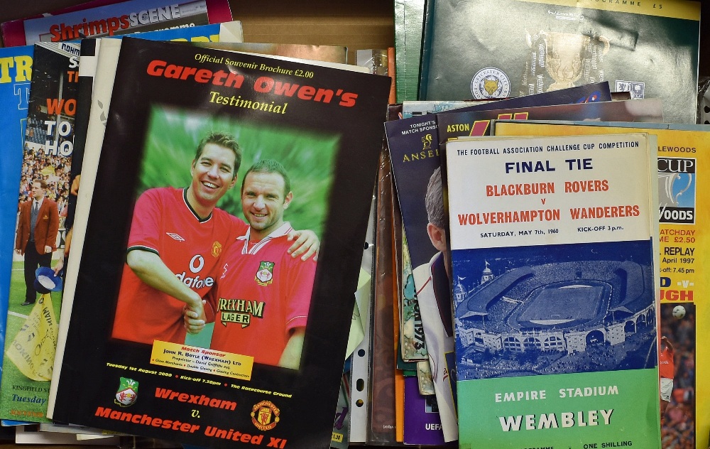 Mixed Selection of Football Programmes includes France 98, 2006 World Cup, 1966 World Cup