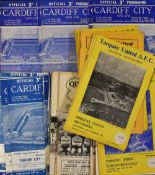 Collection of 1950's football programmes to include Torquay United 1956/57 (3), 1957/58 (4), 1958/59