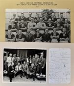 1947 South African Touring Team in Australia Signed Display includes 1947 black and white print