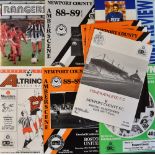 Newport County (1st season in the Conference) Football Programmes virtually complete season with