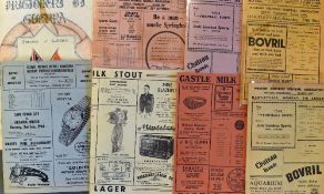 Assorted South African Football Programme Selection include 1934 Western Province Football