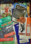 Assorted Football Programmes 1960s onwards includes a mixed variety of clubs, West Ham United in