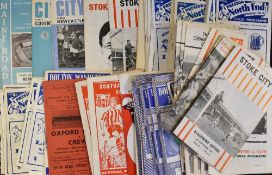 Assorted 1960s Football programmes teams includes Bolton Wanderers, Stoke City, Preston North End,