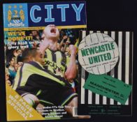 Manchester City official magazine dated June 1999 celebrating the play-off victory at Wembley (