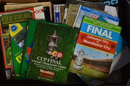 A comprehensive collection of FA Cup Final Football Programmes to include 1959-1965, 1967-1972