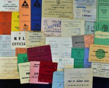 Mixed Selection of South African Football Tickets includes 1949 Natal v S. Transvaal, 1952 Natal v